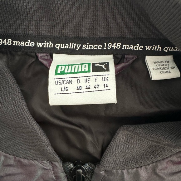 Puma Iridescent purple bomber jacket - Picture 5 of 5
